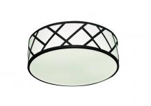 AFX Lighting, Inc. HVNF21LAJUDBK-MSBB - HAVEN 21'' FLUSHMOUNT LED 42W 120-277V-Black