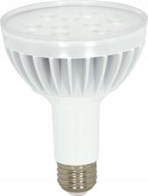 Satco Products Inc. S9020 - Discontinued - 13 watt PAR30 Long Neck LED; 3500K; 40' beam spread; Medium base; 120 volts