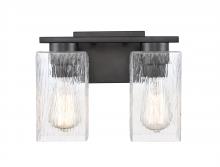 Innovations Lighting 419-2W-BK-G4192-LED - Juneau - 2 Light - 11 inch - Matte Black - Bath Vanity Light