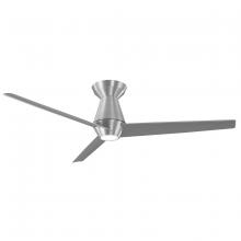 Modern Forms US - Fans Only FH-W2003-52L-BA - SLIM CEILING FAN FLUSH MOUNT 52IN